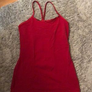 Red Lululemon Tank